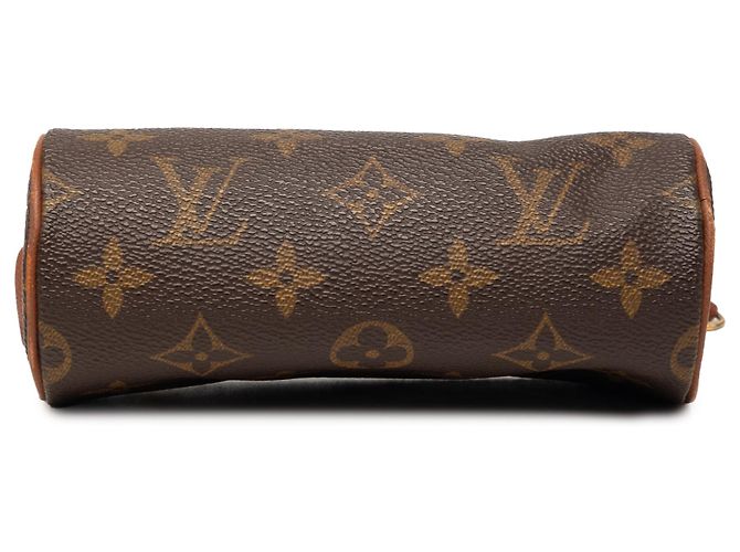 Borsa a mano Louis Vuitton Monogram Papillon marrone - vista 3