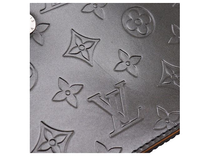 Borsa Louis Vuitton Monogram Mat Shelton grigia Grigio - vista 10