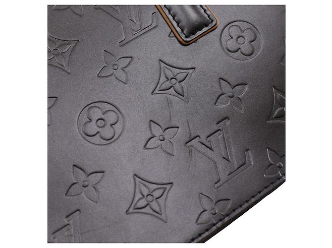 Borsa Louis Vuitton Monogram Mat Shelton grigia Grigio - vista 11