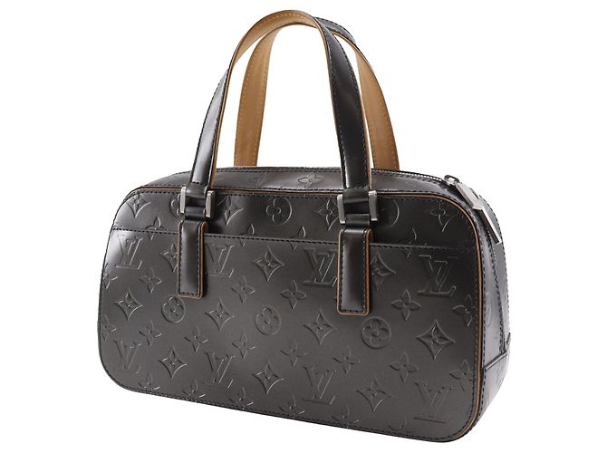 Borsa Louis Vuitton Monogram Mat Shelton grigia Grigio - vista 3