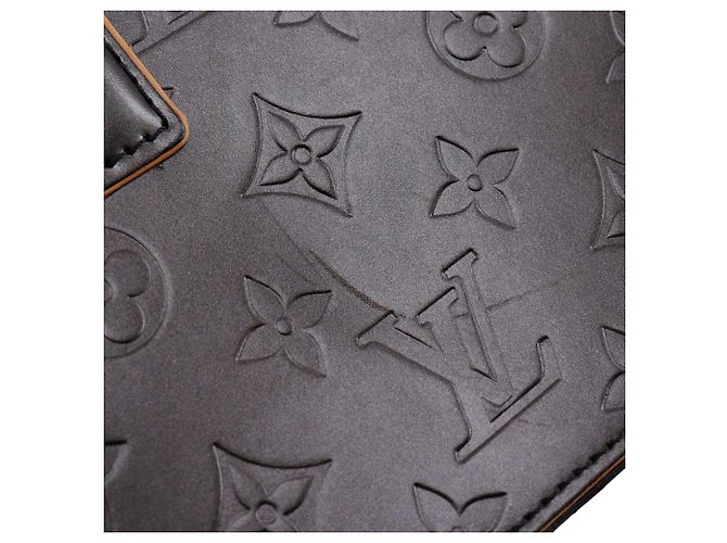 Borsa Louis Vuitton Monogram Mat Shelton grigia Grigio - vista 9
