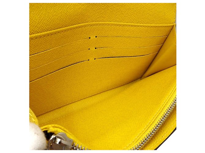 Cartera larga Sarah Epi Louis Vuitton amarilla Amarillo - vista 3