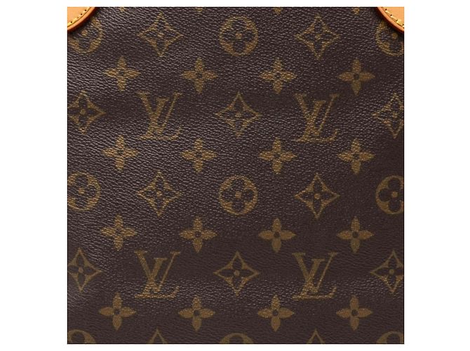 Borsa Tote Louis Vuitton Monogram Neverfull MM marrone - vista 7