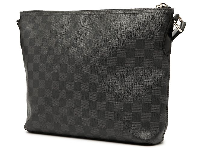 Borsa a tracolla Louis Vuitton Damier Graphite Mick PM nera Nero - vista 2