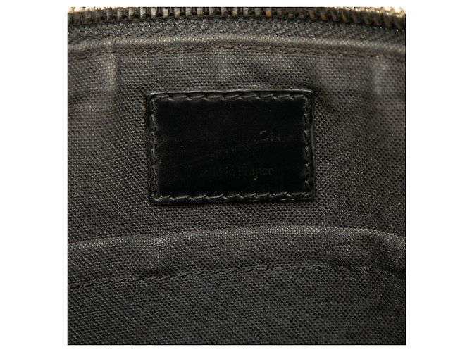Borsa a tracolla Louis Vuitton Damier Graphite Mick PM nera Nero - vista 5