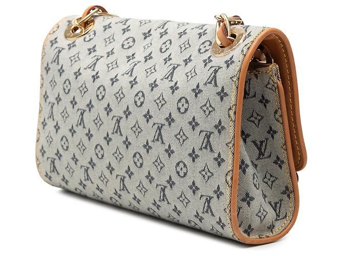 Borsa a tracolla Louis Vuitton Monogram Mini Lin Camille grigia Grigio - vista 2