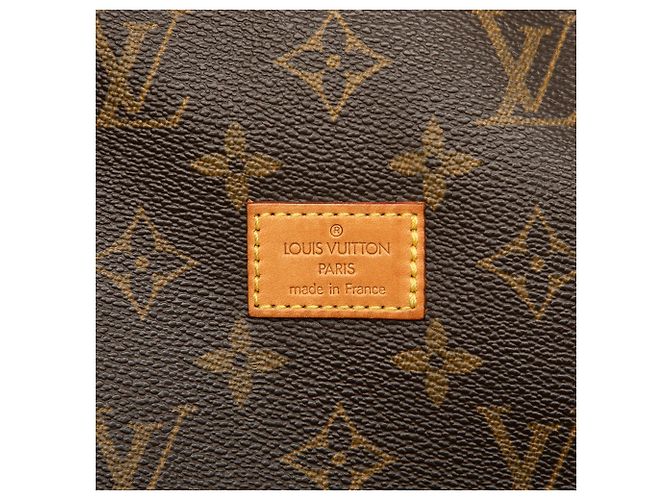 Borsa a tracolla Louis Vuitton Monogram Saumur 30 marrone - vista 5
