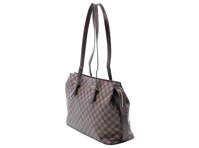 Borsa a tracolla Louis Vuitton Damier Ebene marrone Chelsea - vista 2