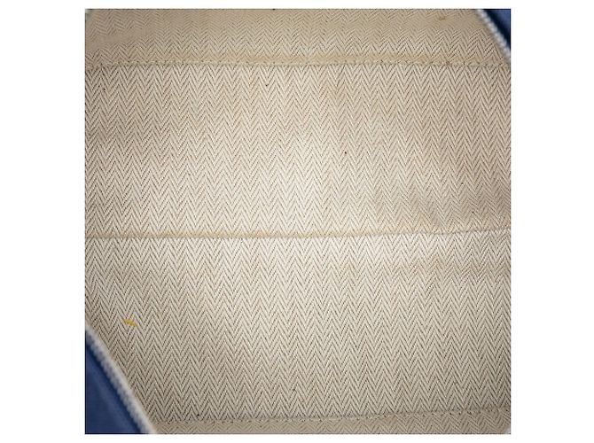Custodia Blue Hermès Small Toile Bride A Brac - vista 4