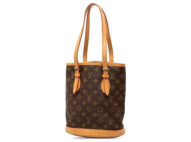 Petit bucket Monogram marrone Louis Vuitton - vista 2