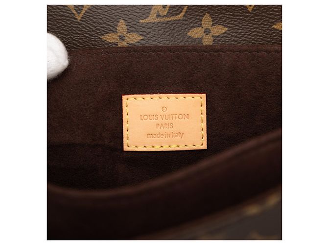 Borsa Louis Vuitton Monogram Pochette Metis marrone - vista 5