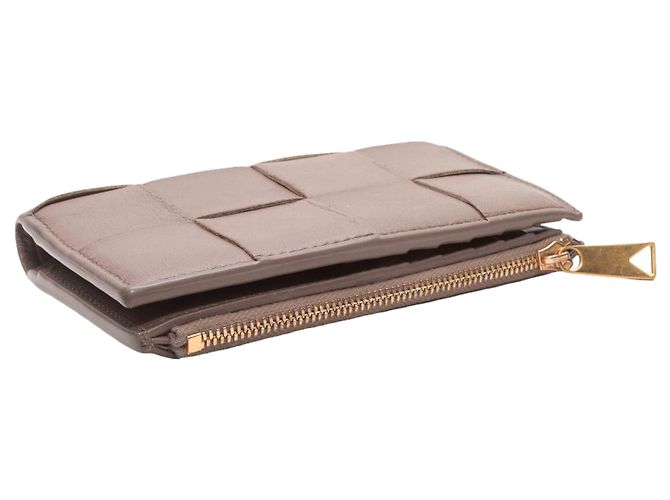 Cartera Bifold Intrecciato marrón Bottega Veneta - vista 4