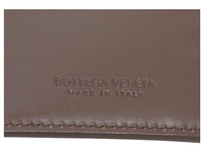 Cartera Bifold Intrecciato marrón Bottega Veneta - vista 5