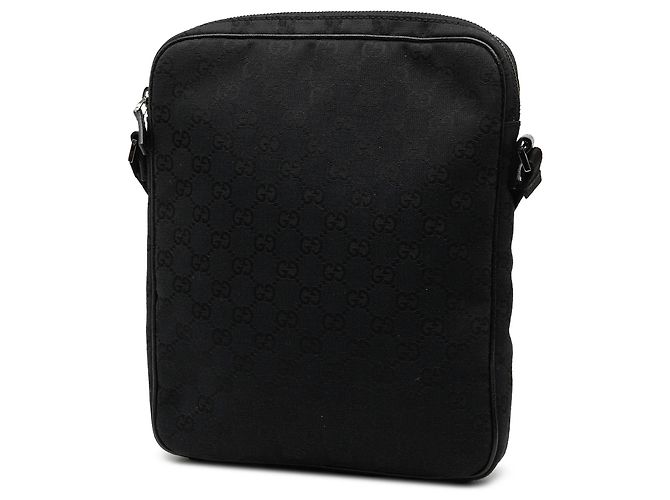 Borsa a tracolla Gucci GG Canvas nera Nero - vista 2