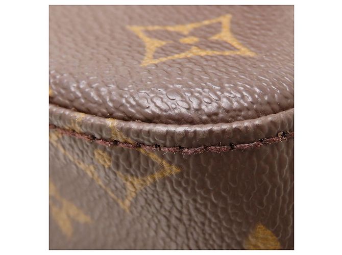 Borsa a tracolla Louis Vuitton Monogram Mini Looping marrone - vista 12