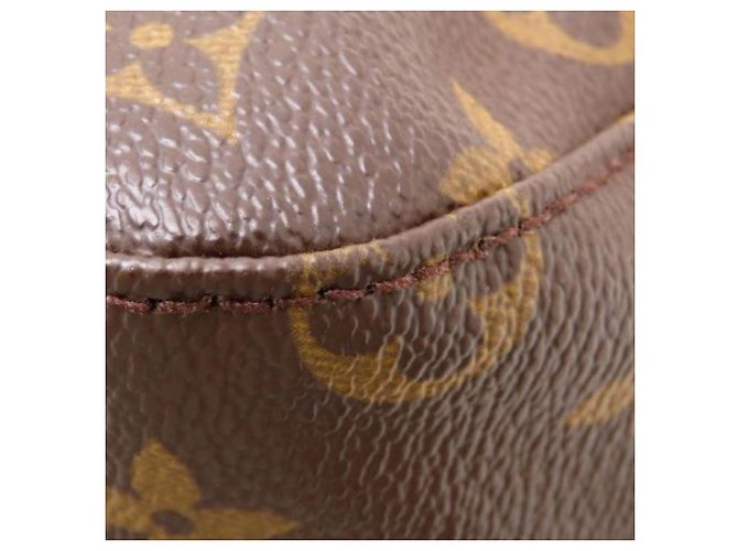 Borsa a tracolla Louis Vuitton Monogram Mini Looping marrone - vista 13