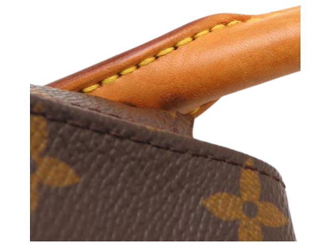 Borsa a tracolla Louis Vuitton Monogram Mini Looping marrone - vista 15