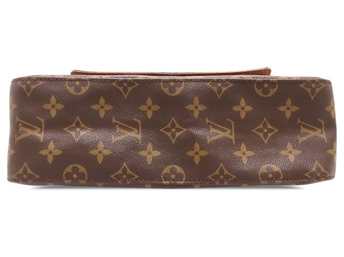 Borsa a tracolla Louis Vuitton Monogram Mini Looping marrone - vista 3