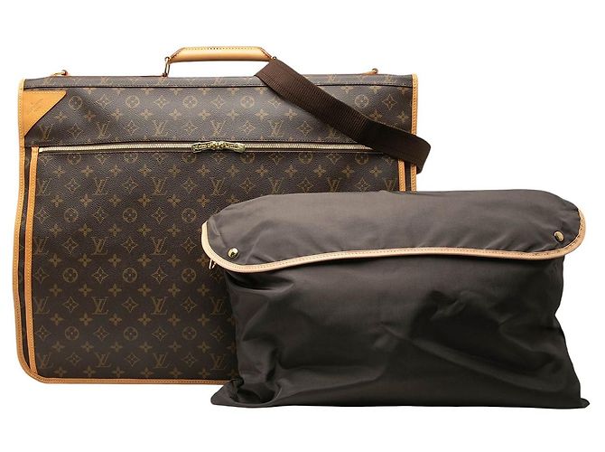 Borsa porta abiti Louis Vuitton Monogram marrone - vista 8