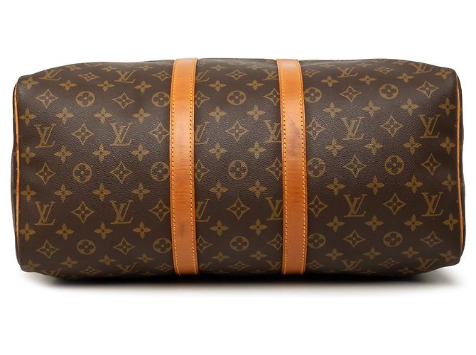 Borsa da viaggio Louis Vuitton Monogram Keepall 45 marrone - vista 3