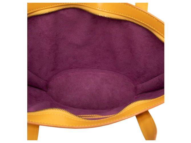 Borsa Louis Vuitton Epi Saint Jacques PM Short Strap Gialla Giallo - vista 4