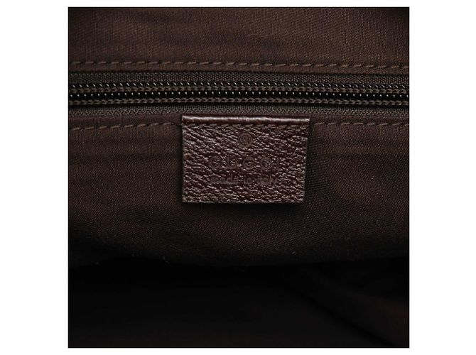 Borsa spolverino Gucci GG Canvas Web beige - vista 5