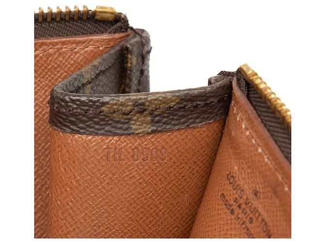 Pochette Documents Portfolio 30 Monogram Louis Vuitton marrone Clutch Bag - vista 6