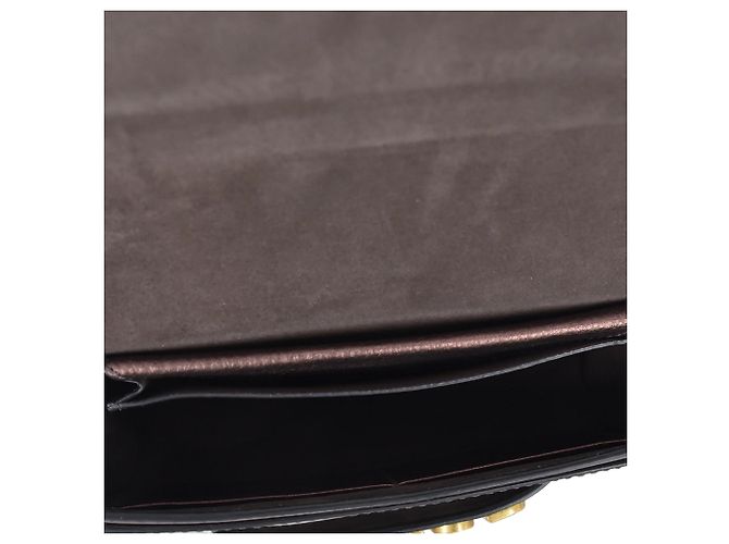 Borsa a tracolla con patta a catena Dior Medium J'Adior marrone - vista 5