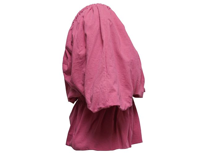 Top de cuello redondo rosa Dries Van Noten Talla US S - vista 2