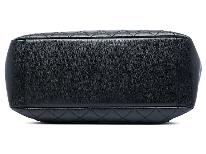 Black Chanel Caviar Grand Shopping Tote - view 3