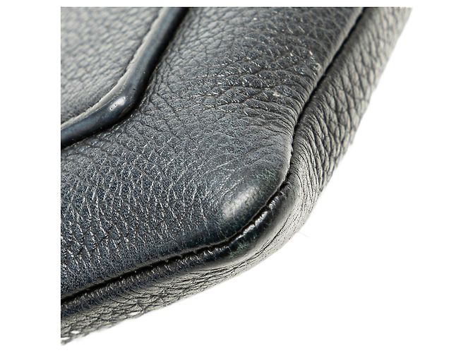 Twist Borsa a tracolla MyLockMe Chain Pochette nera Louis Vuitton Nero - vista 13