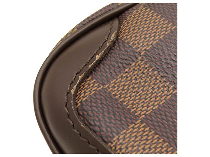 Borsa Louis Vuitton Damier Ebene Verona PM Marrone - vista 12