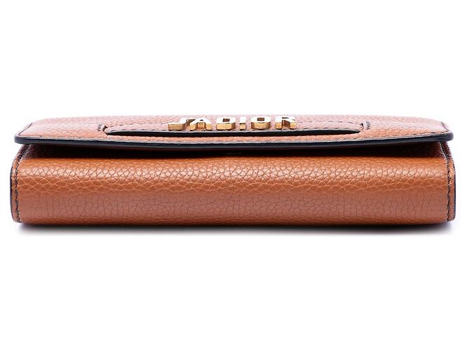 Borsa a tracolla JAdior in pelle di vitello marrone Dior - vista 3