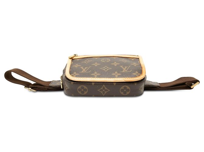 Borsa a tracolla Louis Vuitton Monogram Bosphore marrone - vista 3