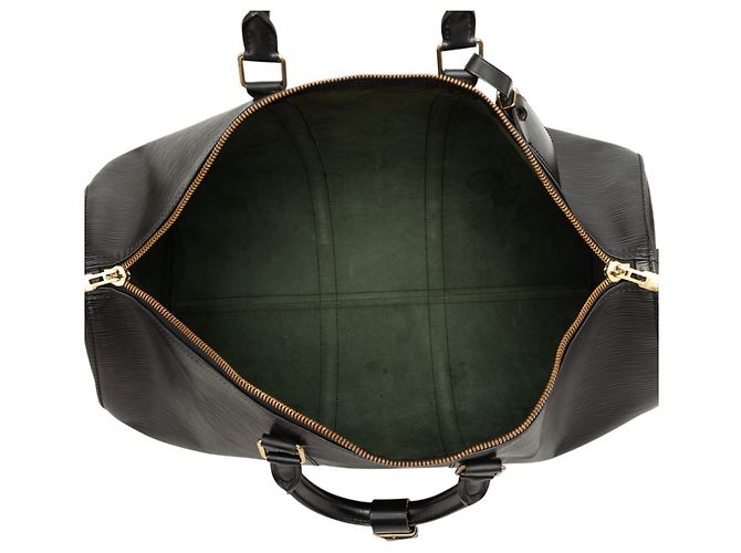 Borsa da viaggio Louis Vuitton Epi Keepall 50 nera Nero - vista 4
