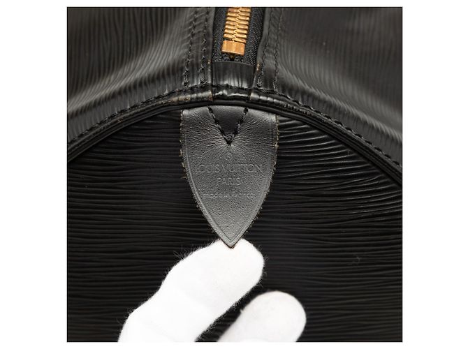 Borsa da viaggio Louis Vuitton Epi Keepall 50 nera Nero - vista 5