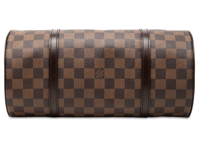 Borsa Louis Vuitton Damier Ebene Papillon 30 marrone - vista 3