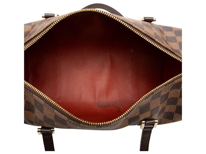 Borsa Louis Vuitton Damier Ebene Papillon 30 marrone - vista 4