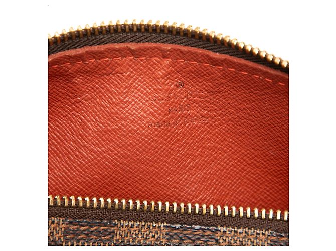 Borsa Louis Vuitton Damier Ebene Papillon 30 marrone - vista 5