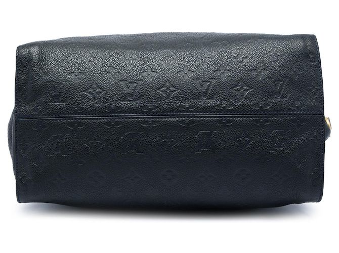 Borsa Louis Vuitton Monogram Empreinte Lumineuse PM blu - vista 3