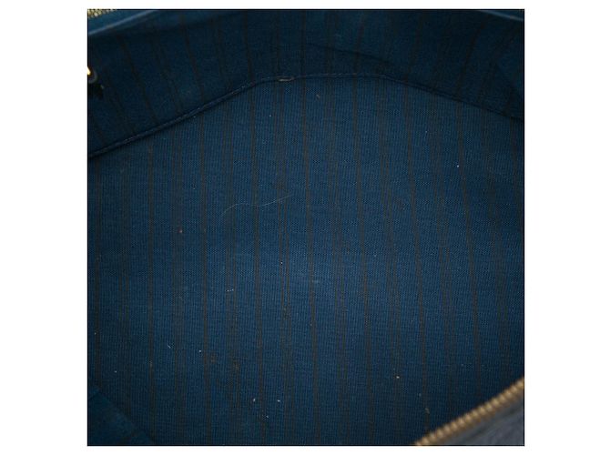 Borsa Louis Vuitton Monogram Empreinte Lumineuse PM blu - vista 4
