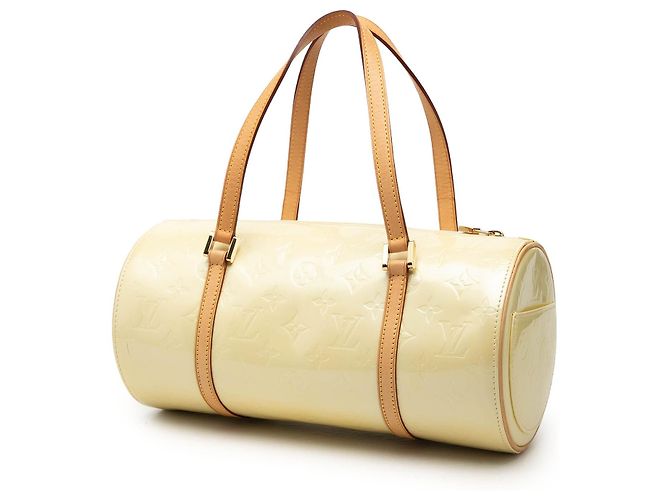 Borsa a tracolla Louis Vuitton Monogram Vernis Bedford bianca Bianco - vista 2