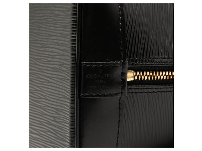 Borsa Louis Vuitton Epi Alma PM Nera Nero - vista 5