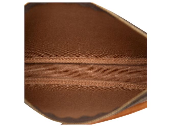 Borsa a tracolla Louis Vuitton Monogram Pochette Accessoires marrone - vista 4