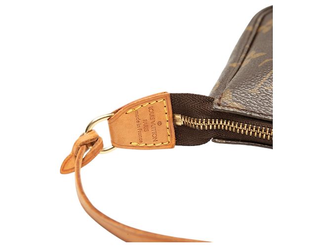 Borsa a tracolla Louis Vuitton Monogram Pochette Accessoires marrone - vista 5