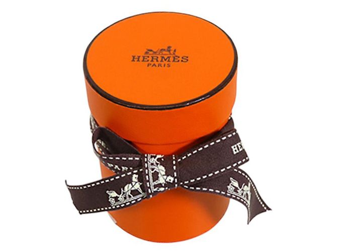 Hermès Seidentuch Orange Brides De Gala Bayaderes Twilly - Ansicht 12
