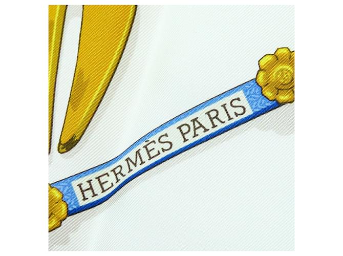 Hermès Sciarpa in seta blu Memoire d Hermes 90 - vista 4