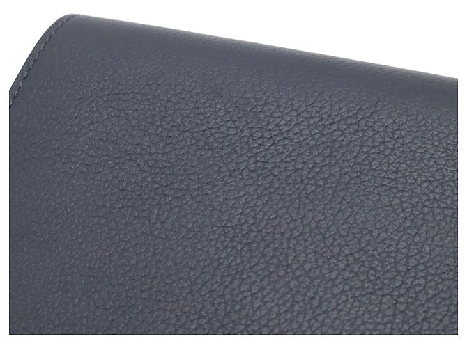 Hermès Evergrain RMS Toutenmain Reisepasshülle Blau - Ansicht 6