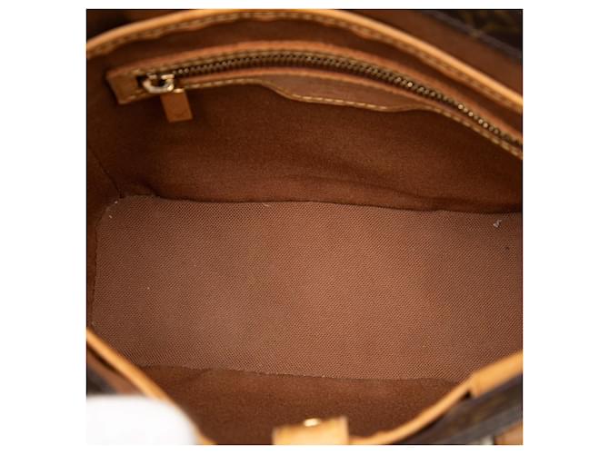 Borsa Louis Vuitton Monogram Vavin PM marrone - vista 4