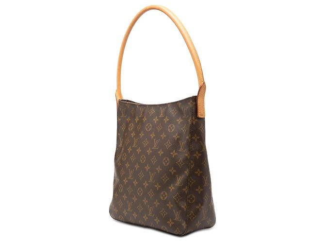 Borsa a tracolla Louis Vuitton Monogram Looping GM marrone - vista 2